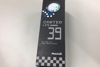 水に浮くと噂のゴルフボール　コルテオライト39