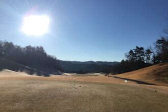 笹平カントリー倶楽部で初打ち