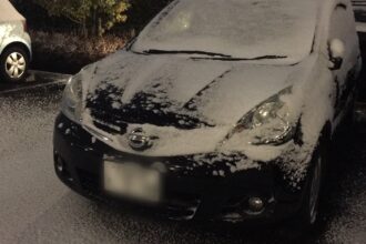 名古屋も雪が積もりましたね