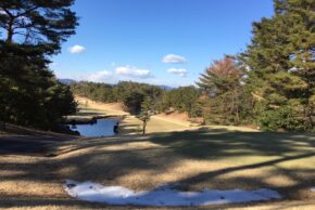 南山カントリークラブでラウンドしました