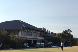 パインズゴルフクラブでツーサムゴルフ