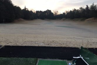 岐阜セントフィールドでラウンド