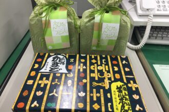 髙松土産を頂きました