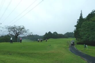 2019年日本女子オープンの舞台ココパ白山ヴィレッジでラウンド