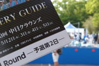 第60回 中日クラウンズ 予選第２日
