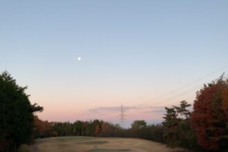 パインズゴルフクラブでデビュー戦のお付き合い♬