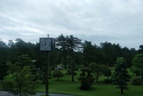 岐阜カンツリー倶楽部　天気予報は最悪・・