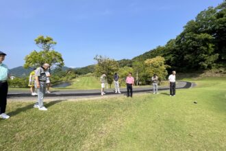 ローモンドカントリー倶楽部でレッスン会