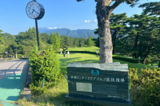 猛暑の関ケ原カントリークラブ