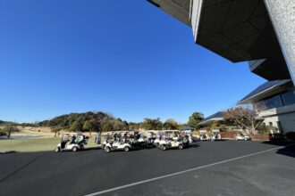 三甲ゴルフ倶楽部 京和コース 業者会に参加
